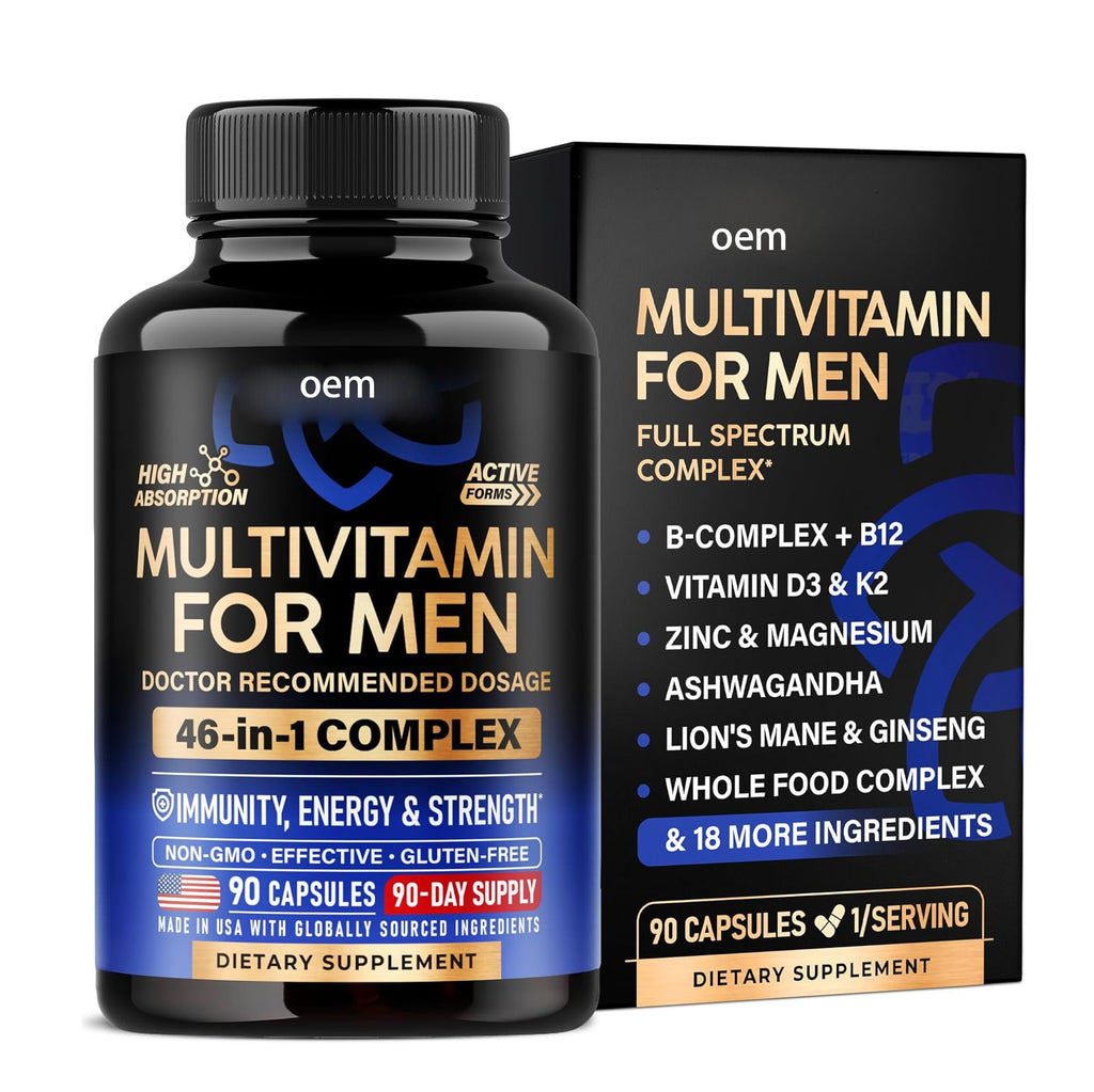 3-Month Ultimate Men's Daily Essentials Super Bundles - 8-in-1 Complete Health And Longevity Kit (Copy)